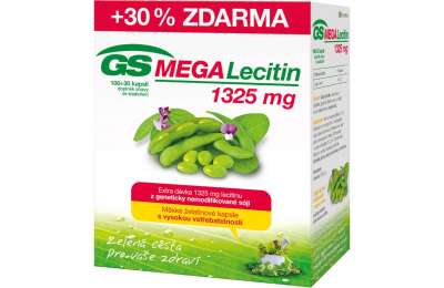 GS MEGALECITIN  - Лецитин 1325 мг, 130 капсул